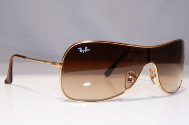RAY-BAN Mens Womens Sunglasses Gold Shield EXTRA SMALL RB 3211 001/13 21803