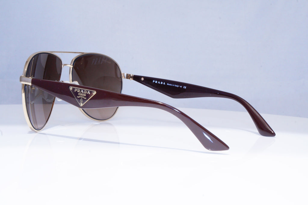PRADA Mens Designer Sunglasses Brown Pilot SPR 53Q ZVN-1X1 17907