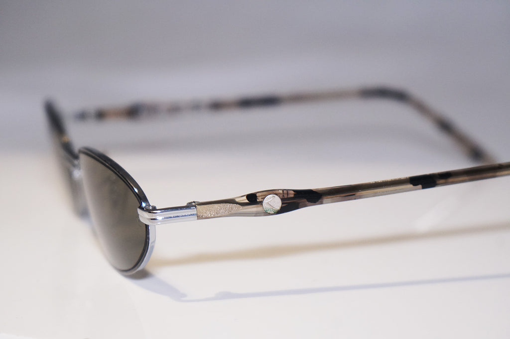 RAY-BAN 1990 Vintage Mens Designer Sunglasses Brown Rectangle W2550 Slv 15417