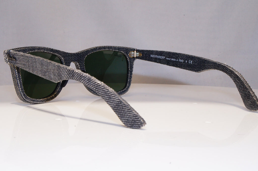 RAY-BAN Mens Womens Designer Sunglasses Grey Wayfarer DENIM RB 2140 1162 21795