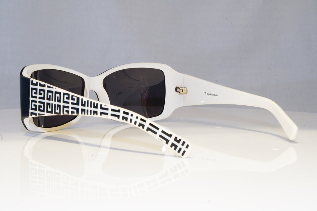 GIVENCHY Womens Designer Sunglasses Black Rectangle WHITE SGV 567 6HC 20761