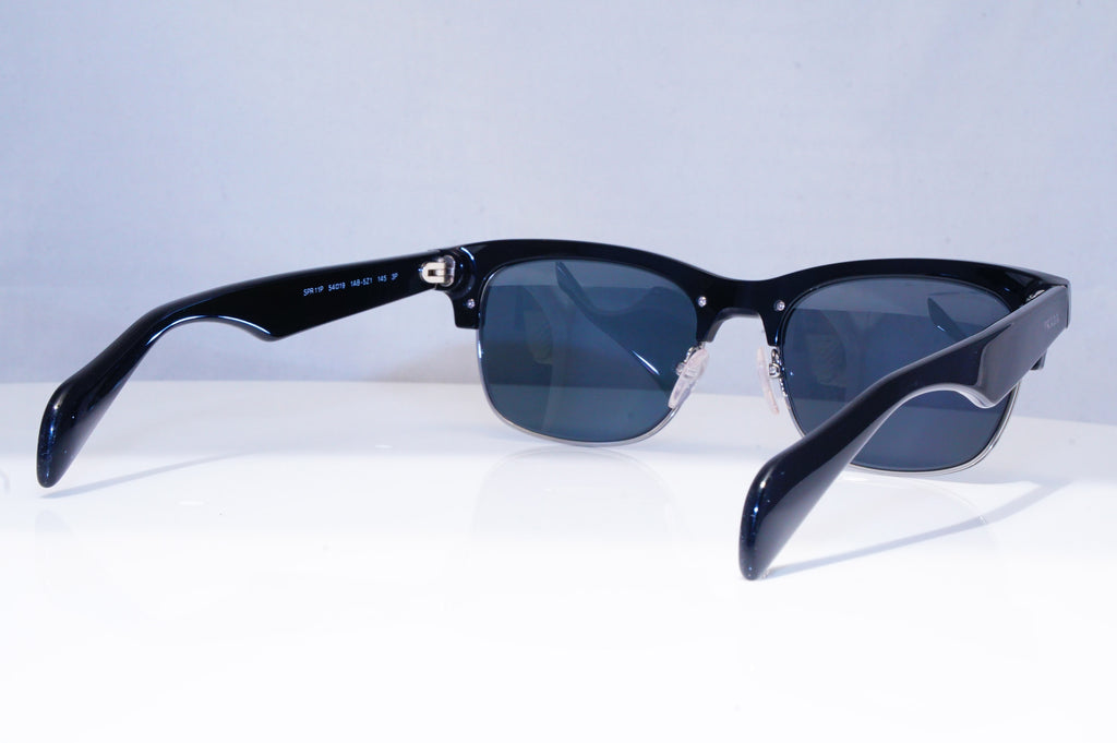 PRADA Mens Polarized Designer Sunglasses Black Rectangle SPR 11P 1AB-5Z1 18422