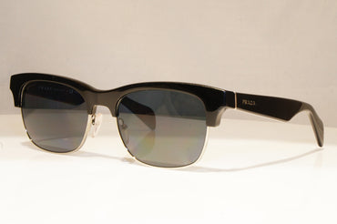 PRADA Mens Polarized Designer Sunglasses Black Rectangle SPR 11P 1AB-5Z1 18422