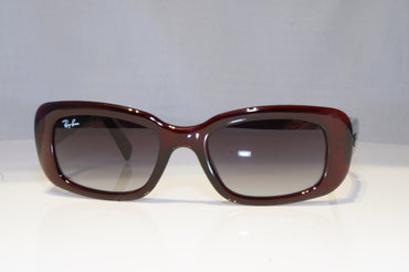 RAY-BAN Mens Designer Sunglasses Burgundy Rectangle RB 4122 735/8G 20772
