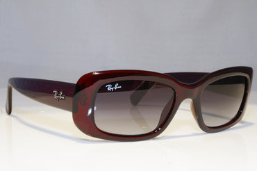 RAY-BAN Mens Designer Sunglasses Burgundy Rectangle RB 4122 735/8G 20772