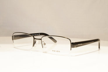 PRADA Mens Designer Optical Frames Black Rectangle VPR 69I 1BO-101 18274