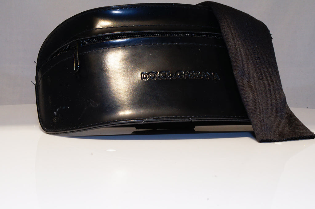 DOLCE & GABBANA Womens Diamante Designer Sunglasses Black Round DG 637S B5 21805