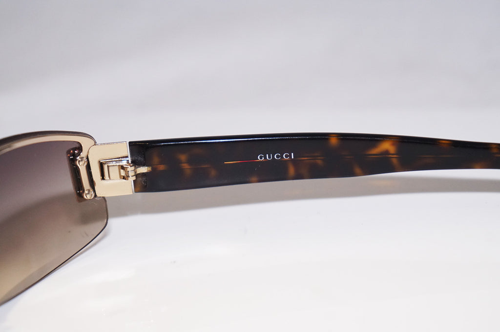 GUCCI Vintage Gucci Mens Unisex Designer Sunglasses Brown GG 1799 NQ3IS 15296