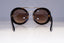 PRADA Womens Baroque Swirl Designer Sunglasses Brown Round SPR 13S 2AU-3D0 19697