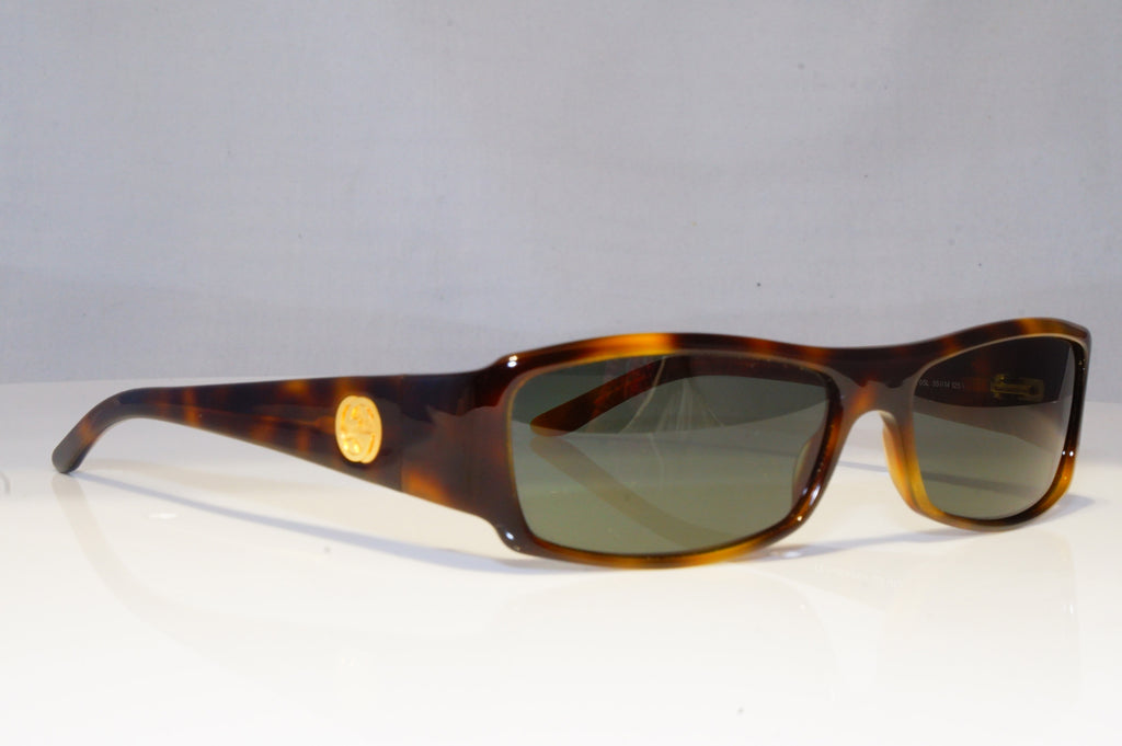 GUCCI Mens Womens Vintage Designer Sunglasses Brown Rectangle GG 1482 05L 20733