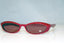 GIORGIO ARMANI Womens Vintage Designer Sunglasses Red Cat Eye GA 89/S HA5 17525