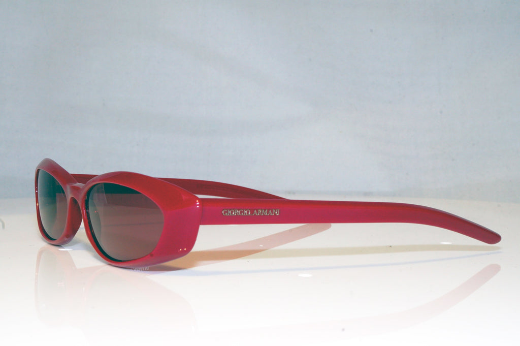 GIORGIO ARMANI Womens Vintage Designer Sunglasses Red Cat Eye GA 89/S HA5 17525