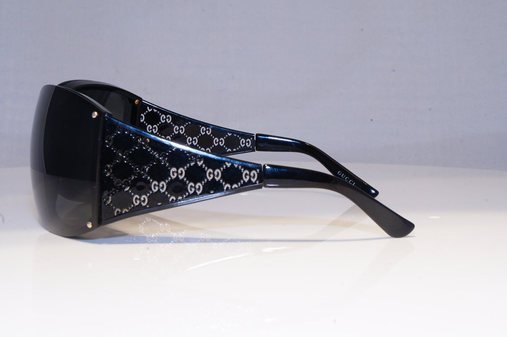 GUCCI Womens Designer Sunglasses Black Shield GG 2590 F3IP9 19657