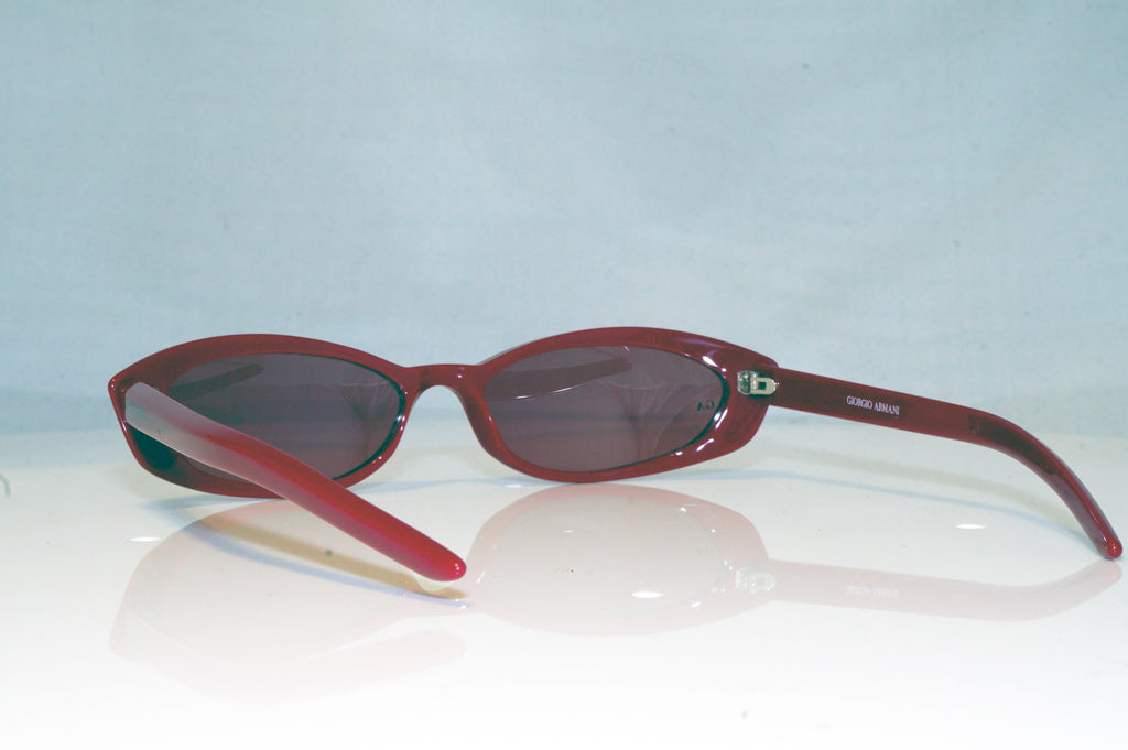 GIORGIO ARMANI Womens Vintage Designer Sunglasses Red Cat Eye GA 89/S HA5 17525