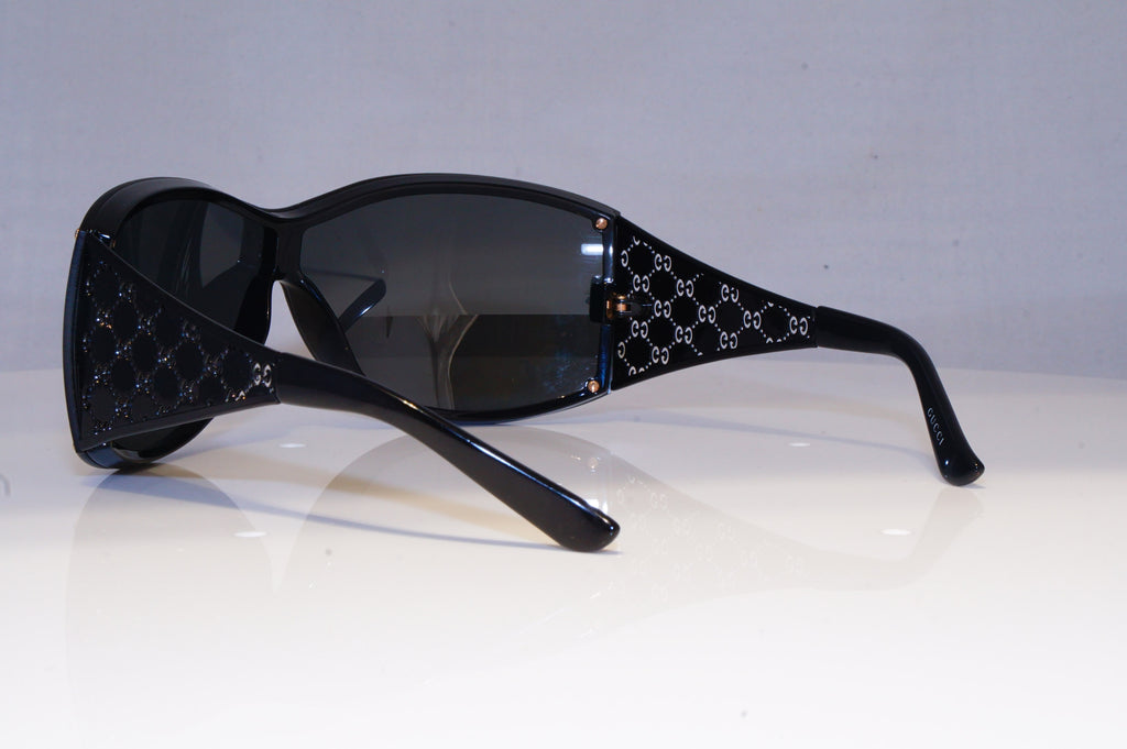 GUCCI Womens Designer Sunglasses Black Shield GG 2590 F3IP9 19657