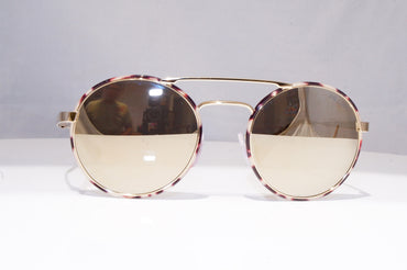 PRADA Mens Womens Unisex Mirror Designer Sunglasses Round SPR 51S UAO-1CO 18221