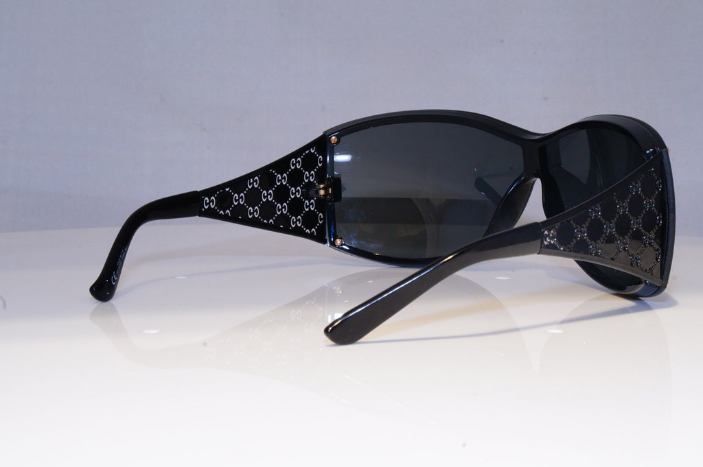 GUCCI Womens Designer Sunglasses Black Shield GG 2590 F3IP9 19657