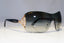 BVLGARI Womens Diamante Designer Sunglasses Black Shield 6061-B 376/8G 20770