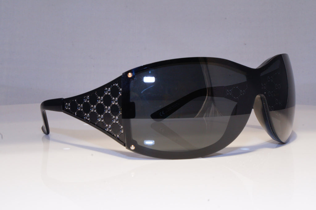 GUCCI Womens Designer Sunglasses Black Shield GG 2590 F3IP9 19657