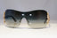 BVLGARI Womens Diamante Designer Sunglasses Black Shield 6061-B 376/8G 20770