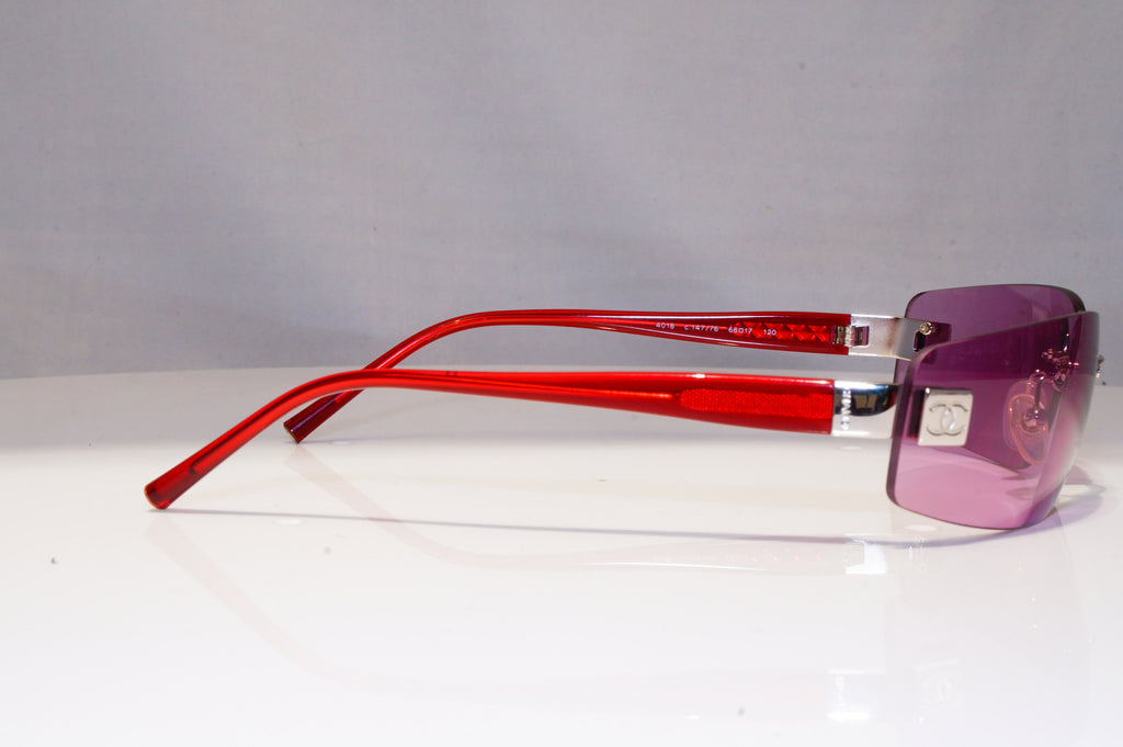 CHANEL Womens Vintage 1990 Sunglasses Burgundy Rectangle 4018 147/76 21793