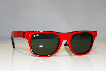 RAY-BAN Boys Girls Designer Sunglasses Red Wayfarer RJ 9035 162/71 17542