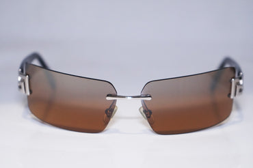 VERSACE Womens Designer Sunglasses Brown Rectangle MOD 2010 1000/6U 15318