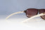 DOLCE & GABBANA Mens Designer Sunglasses White Pilot BROWN D&G 8006 517/13 20759