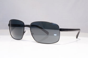 PRADA Mens Designer Sunglasses Black Rectangle SPR 54Q 1BO-1A1 18401