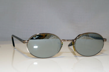 RAY-BAN Mens Mirror Vintage 1990 Designer Sunglasses Silver W2319 OPAS 17534
