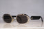 DIOR Vintage 1990 Womens Designer Sunglasses Silver Oval CARLA 24D 15304