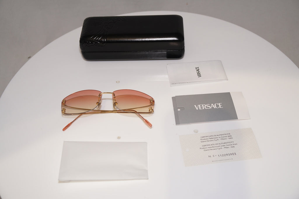 VERSACE Womens Designer Sunglasses Gold Rimless MEDUSA MOD N87 N30/336 20742