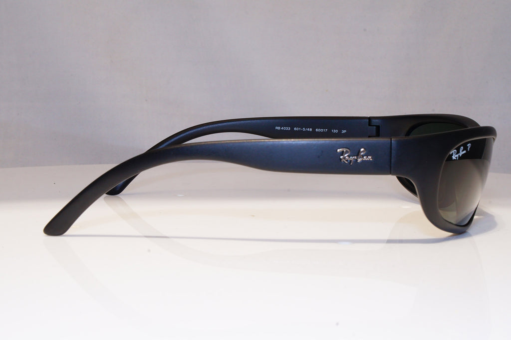 RAY-BAN Mens Polarized Boxed Sunglasses Black PREDATOR NEW RB 4033 601 21782