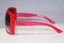 DIOR Boxed Womens Designer Sunglasses Red Square DIOR 60S 1 GHO7V 15401