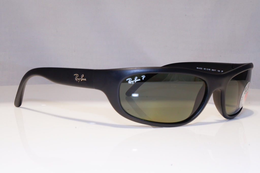 RAY-BAN Mens Polarized Boxed Sunglasses Black PREDATOR NEW RB 4033 601 21782