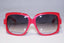 DIOR Boxed Womens Designer Sunglasses Red Square DIOR 60S 1 GHO7V 15401
