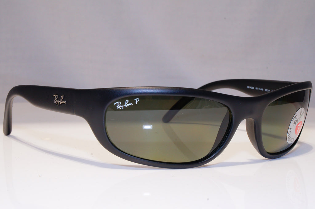 RAY-BAN Mens Polarized Boxed Sunglasses Black PREDATOR NEW RB 4033 601 21782