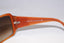PRADA Womens Designer Sunglasses Brown Wrap SPR 09G 4BX-2Z1 14833