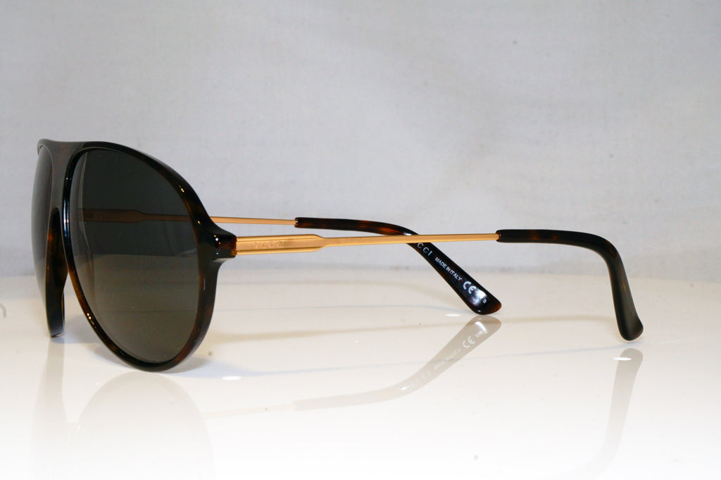 GUCCI Mens Designer Sunglasses Brown Aviator GG 1649 I9Y85 17515