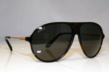 GUCCI Mens Designer Sunglasses Brown Aviator GG 1649 I9Y85 17515