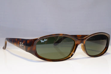 RAY-BAN Mens Womens Vintage Designer Sunglasses Brown Oval RB 4043 658 20732