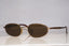 GIORGIO ARMANI 1990 Vintage Mens Designer Sunglasses Gold 670 884 15410