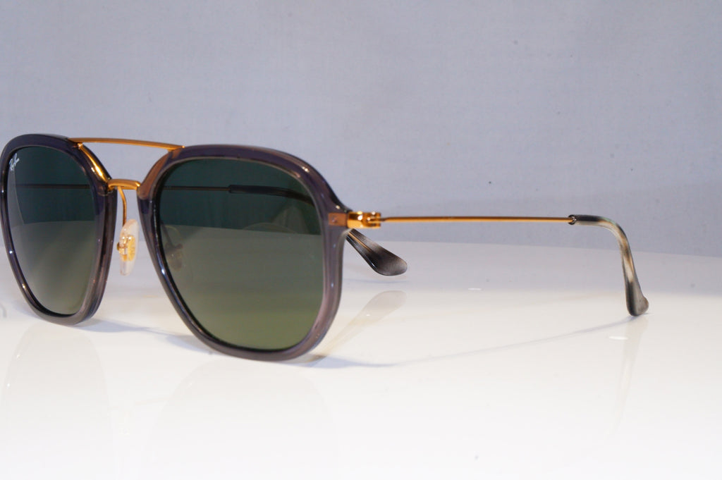 RAY-BAN Mens Designer Sunglasses Gold Square GREY RB 4273 6237 20738