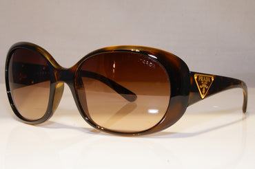 PRADA Womens Boxed Designer Sunglasses Brown Oval SPR 17L 2AU-6S1 21799