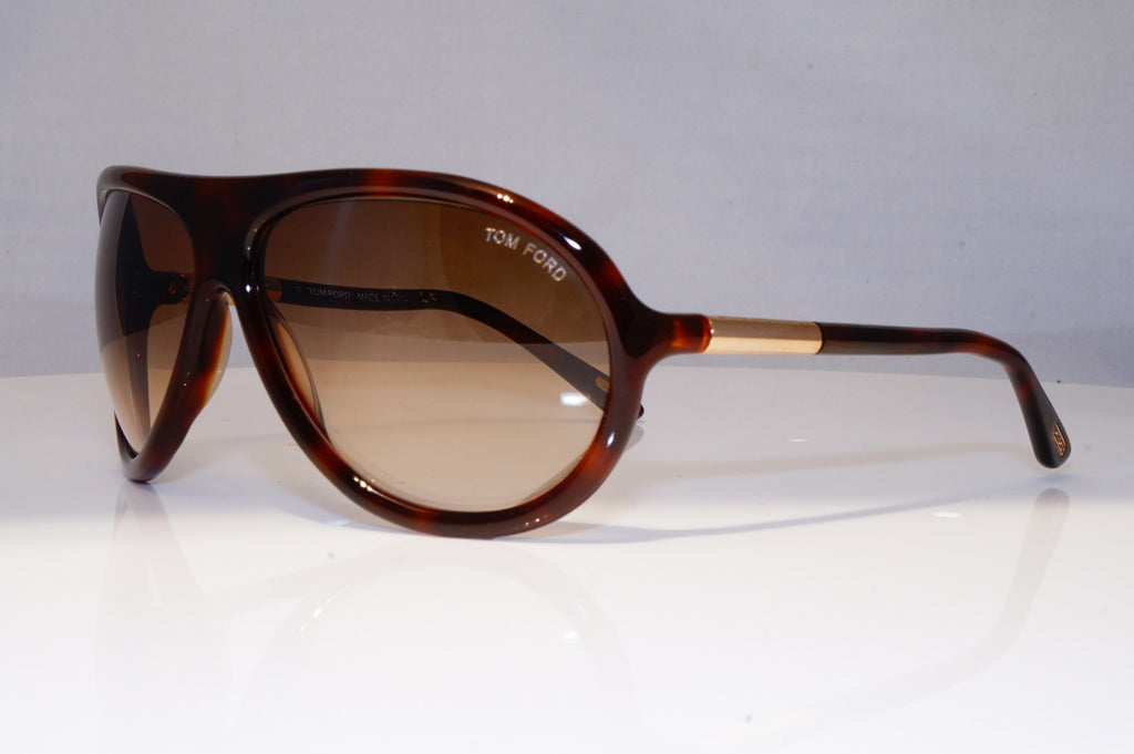TOM FORD Mens Boxed Designer Sunglasses Brown Pilot Fonda TF 22 820 21790