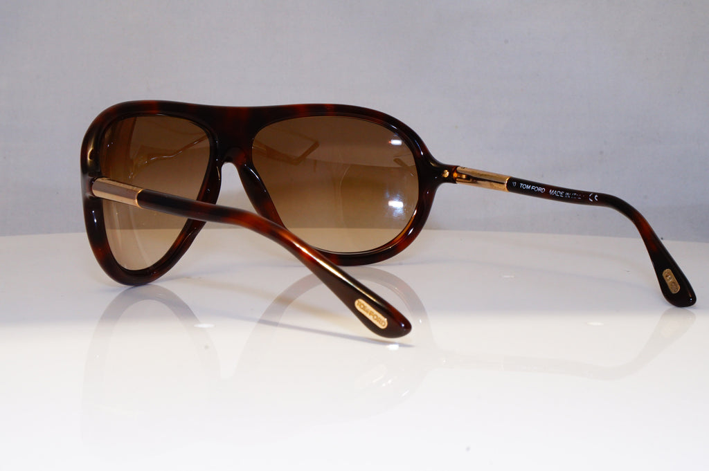 TOM FORD Mens Boxed Designer Sunglasses Brown Pilot Fonda TF 22 820 21790