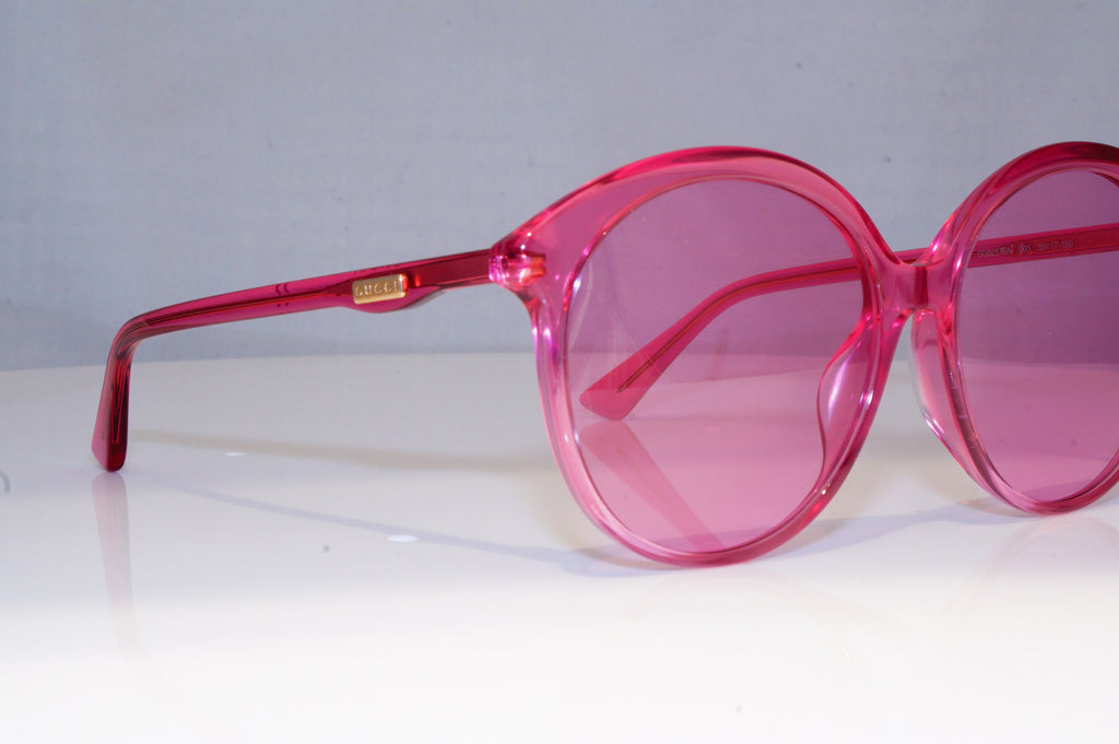 GUCCI Womens Oversized Designer Sunglasses Pink Butterfly GG 0257SA 005 19655