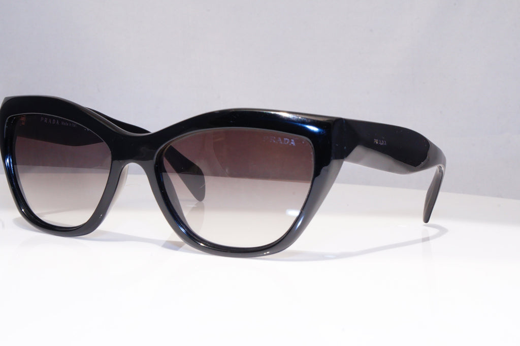 PRADA Womens Designer Sunglasses Black Cat Eye SPR 02Q 1AB-OA7 18322