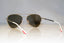 PRADA Mens Designer Sunglasses Gold Aviator SPS 50S ZVN-1CO 17554
