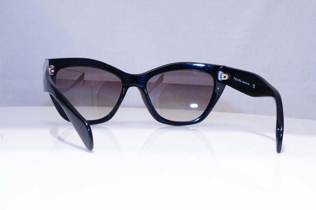 PRADA Womens Designer Sunglasses Black Cat Eye SPR 02Q 1AB-OA7 18322